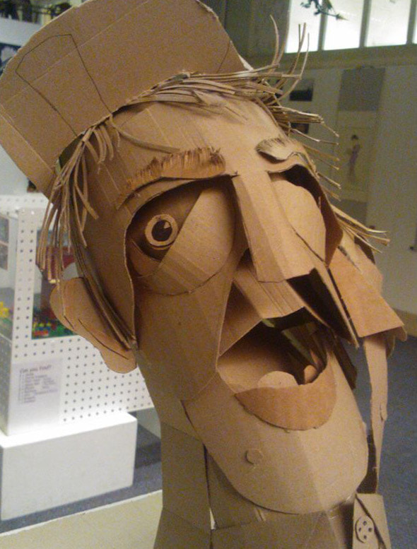 Tools in the studio  Cardboard sculpture, Cardboard art, Cardboard crafts  diy